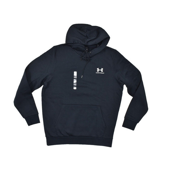 Under Armour Men's Black UA Icon Fleece Hoodie Regular Size M Cotton Blend NEW - Picture 1 of 8